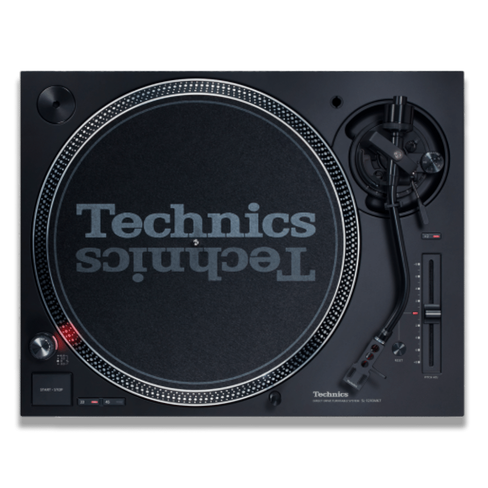 פטיפון Technics SL-1210MK7 Black – תצוגה קדמית מלאה