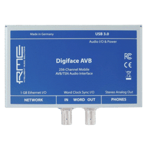RME Digiface AVB – תצוגת חזית