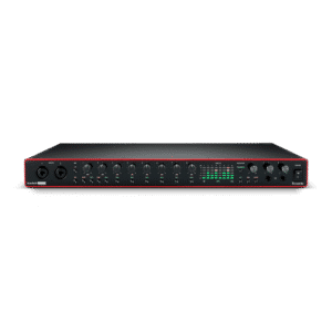 Focusrite Scarlett 18i20 – מבט מהחזית
