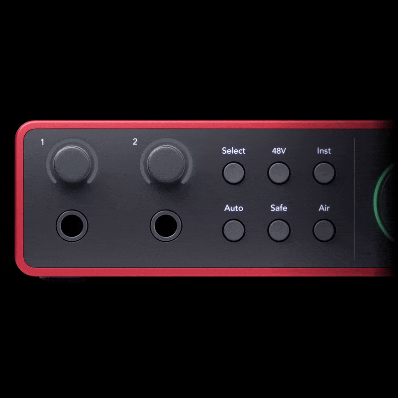 Focusrite Scarlett 2i2 4G עם כרטיס קול מקצועי