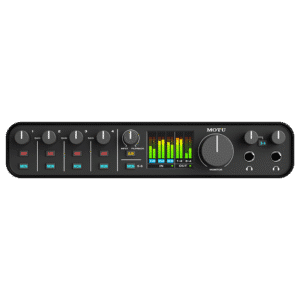 MOTU M6 – מבט מהחזית