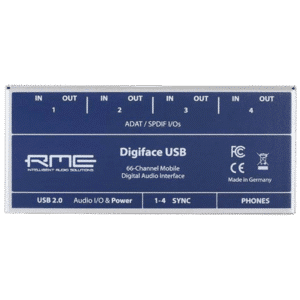 RME Digiface USB – מבט מהחזית