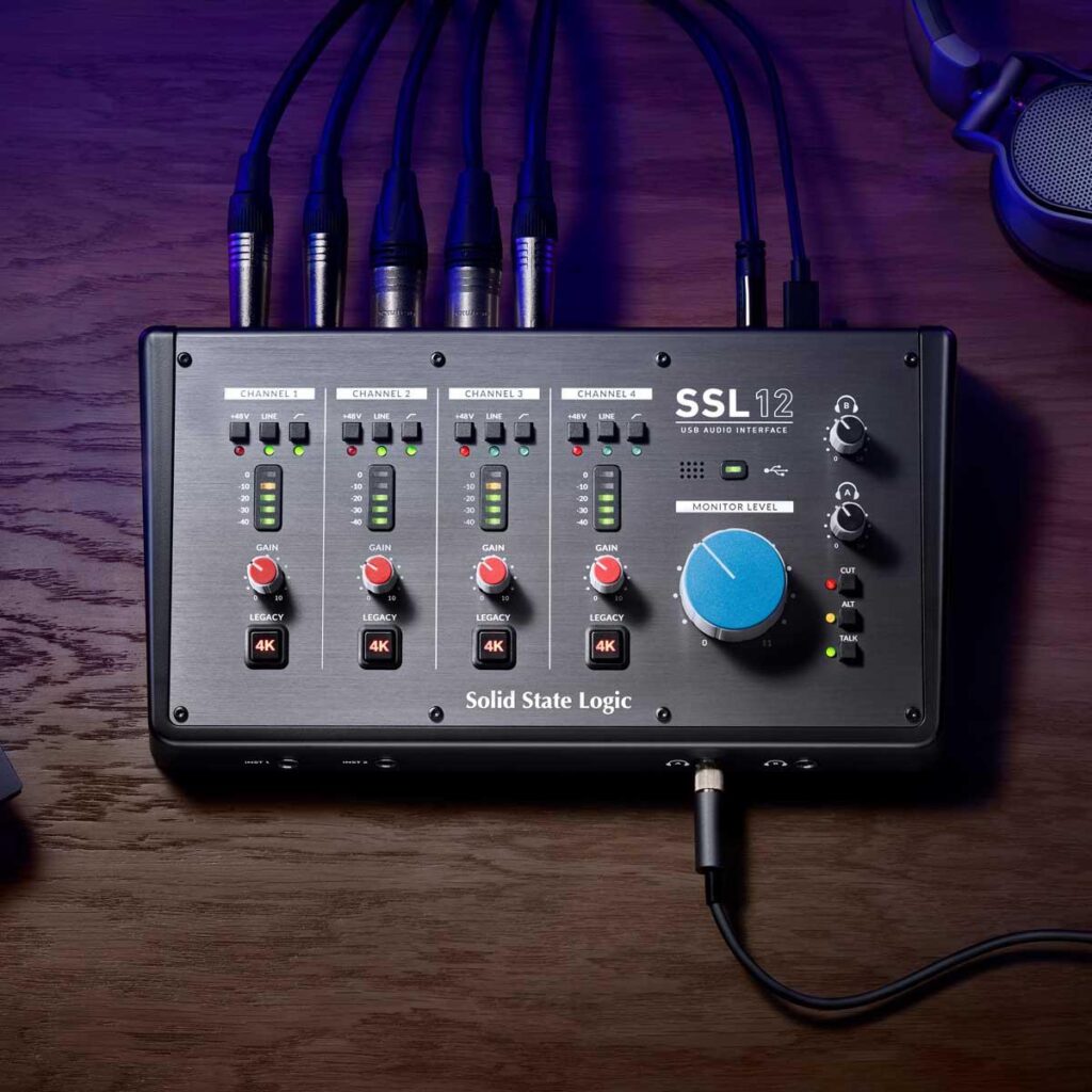 SSL 12 12-in/8-out USB audio interface