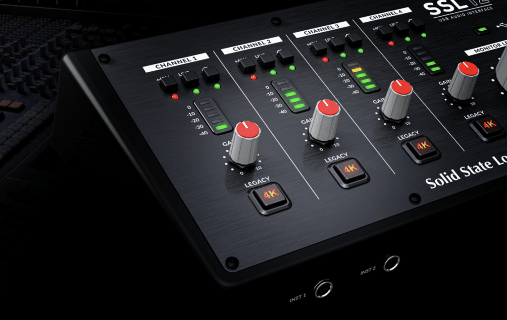 SSL 12 12-in/8-out USB audio interface