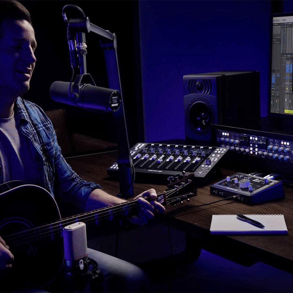 SSL 2 MKII באולפן