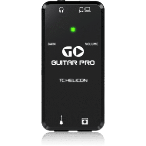 TC Helicon GO GUITAR PRO – מבט קדמי.