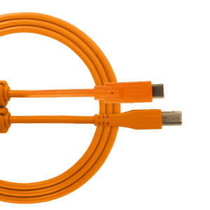 כבל UDG Ultimate Audio Cable USB 2.0 C-B Straight – כתום