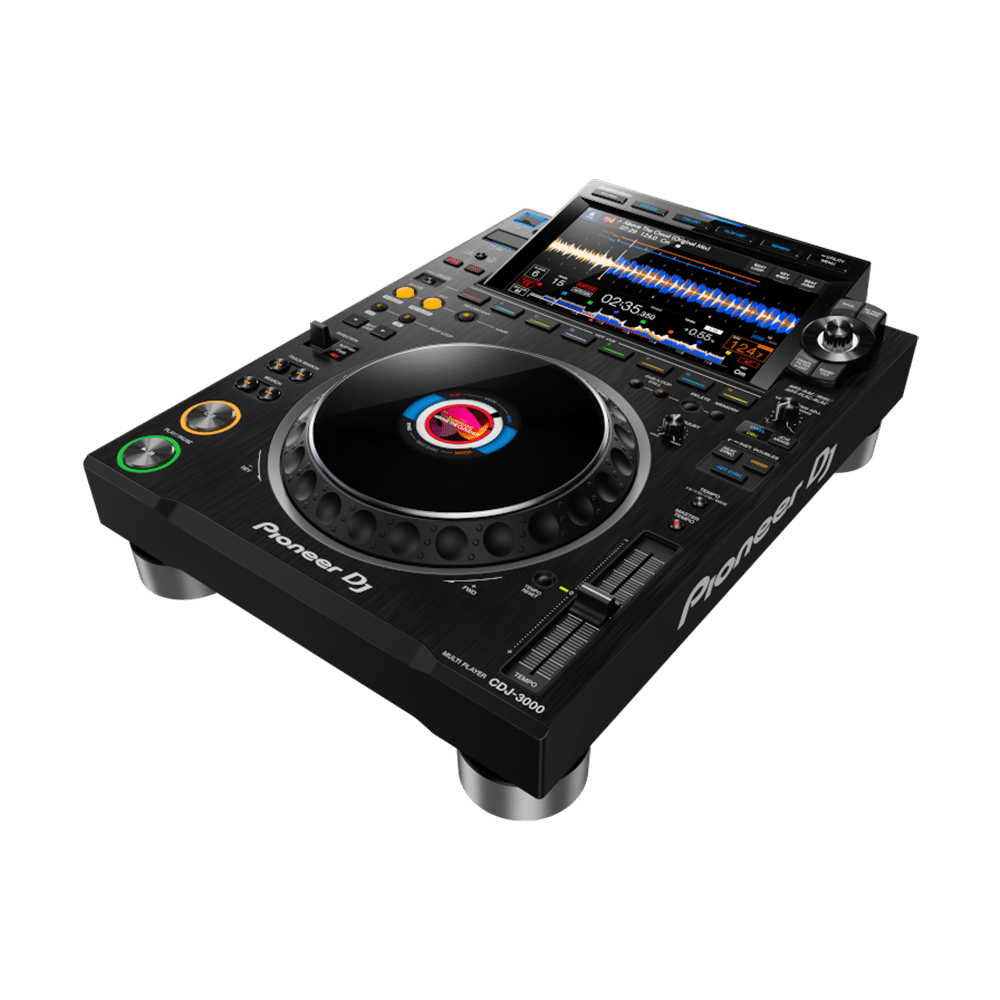 Pioneer CDJ-3000 – מסך מגע 9 אינץ' תצוגת גל