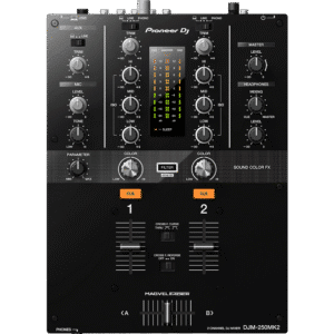 Pioneer DJM-250MK2 – מיקסר DJ דו-ערוצי עם Sound Color FX