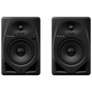 Pioneer DM-50D-BT Black – זוג מוניטורים 5 אינץ' עם Bluetooth – מבט חזית