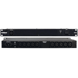 Furman M-10X E – חזית יחידת קונדישנר 1U עם מפסק וחיווי