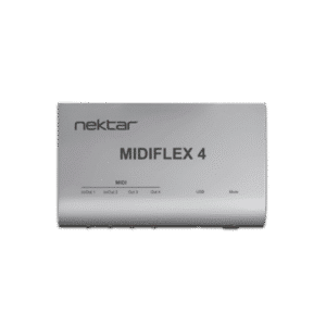 Nektar MIDIFLEX4 מבט על – ממשק MIDI קומפקטי עם 4 פורטים.
