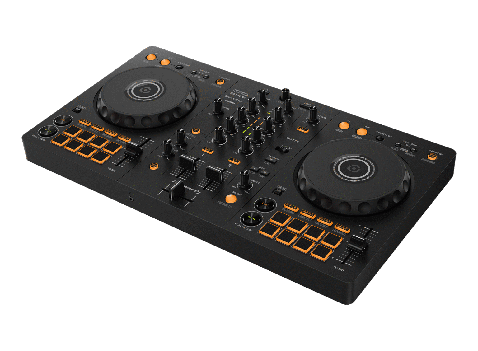 DDJ-FLX4 – קונטרולר קומפקטי עם תמיכה ב־rekordbox ו־Serato