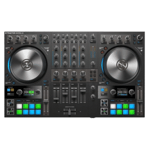 Traktor Kontrol S4 MK3 – קונטרולר DJ 4 ערוצים עם ג’וגים ממונעים