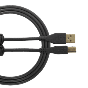 כבל UDG Ultimate Audio Cable USB 2.0 A-B Straight שחור – מבט כללי על הכבל.