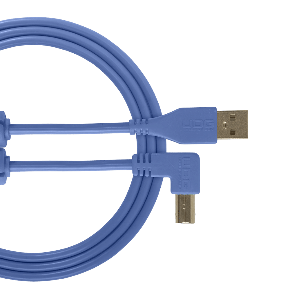 כבל UDG Ultimate Audio Cable USB 2.0 A-B Angled – מבט כללי