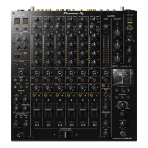 Pioneer DJM-V10 – מיקסר DJ מקצועי 6 ערוצים חזית