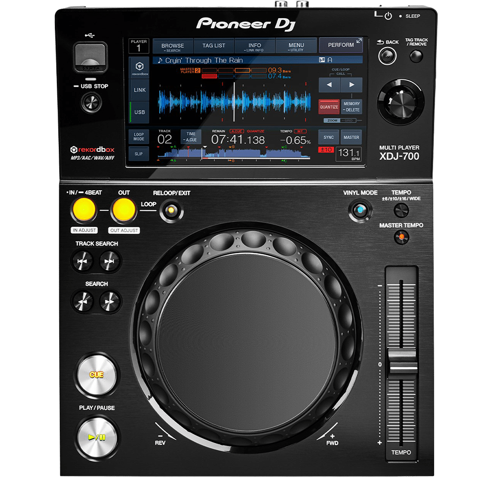 Pioneer XDJ-700 – נגן DJ קומפקטי חזית