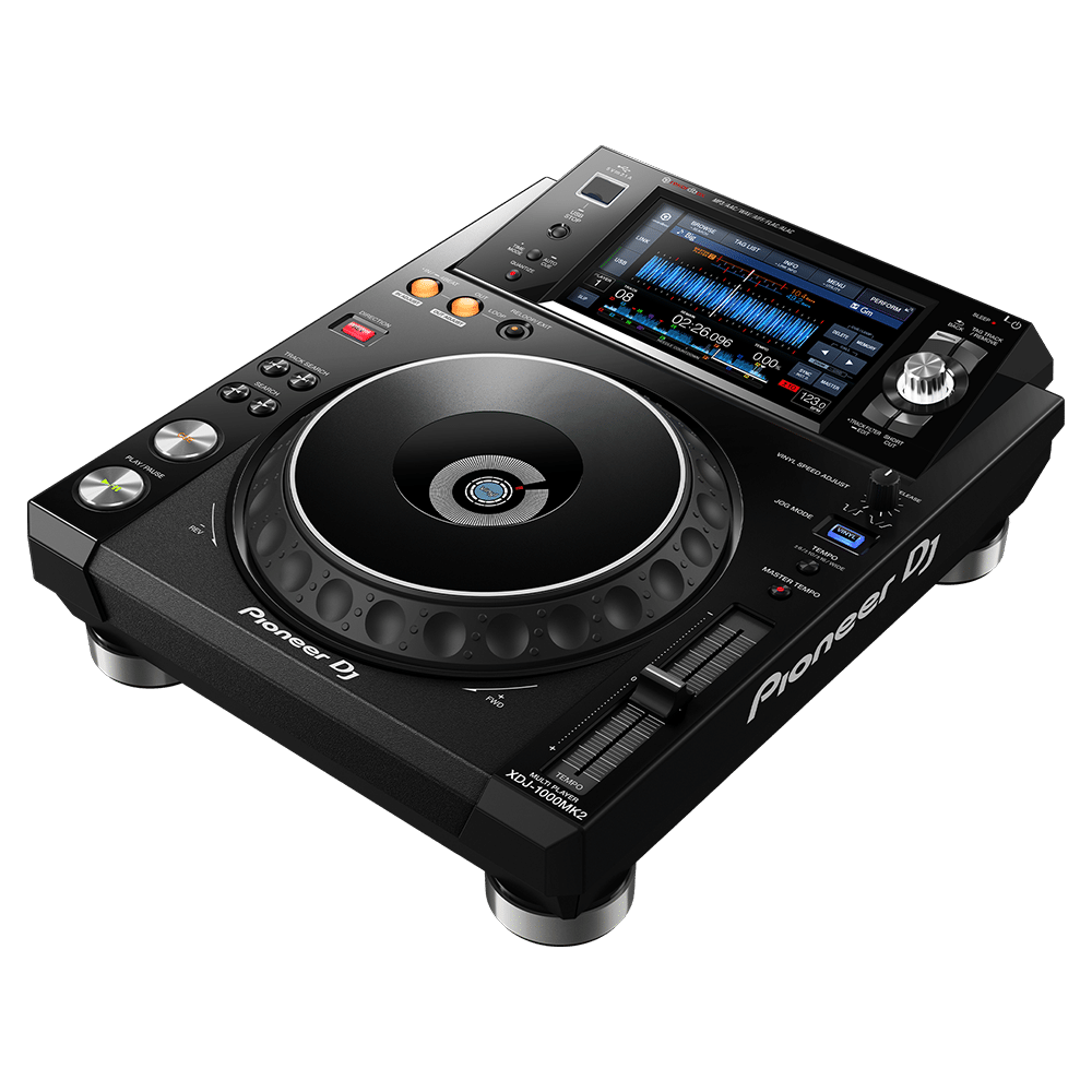 Pioneer XDJ-1000MK2 – מסך מגע צבעוני 7 אינץ'
