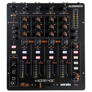 Allen & Heath XONE:43C – מיקסר 4+1 עם כניסות Phono/Line/USB
