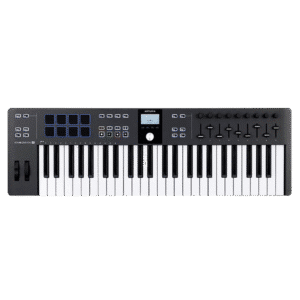 Arturia KeyLab Essential mk3 Black – מקלדת שליטה מקצועית בצבע שחור