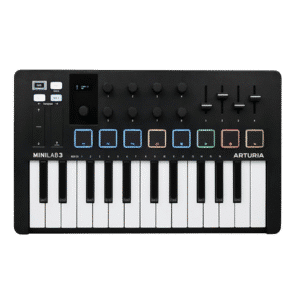 Arturia MiniLab 3 – מקלדת שליטה 25 קלידים קומפקטית