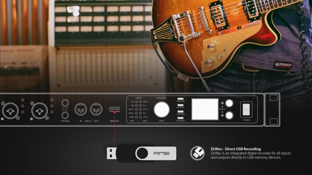 מערכת ההקלטה durec בכרטיס קול