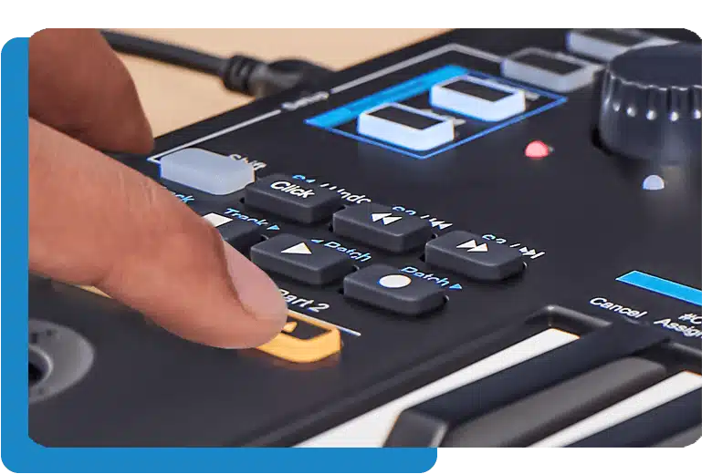 Nektar Impact LX Mini מצבי פדים לתיפוף