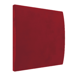 Vicoustic Cinema Round Premium Red – פאנל ספיגה אקוסטית בצבע אדום עוצמתי