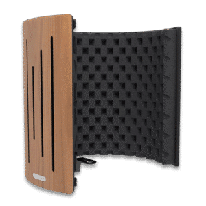 Vicoustic Flexi Screen Ultra MKII Locarno Cherry – מסך אקוסטי למיקרופון בגימור דובדבן