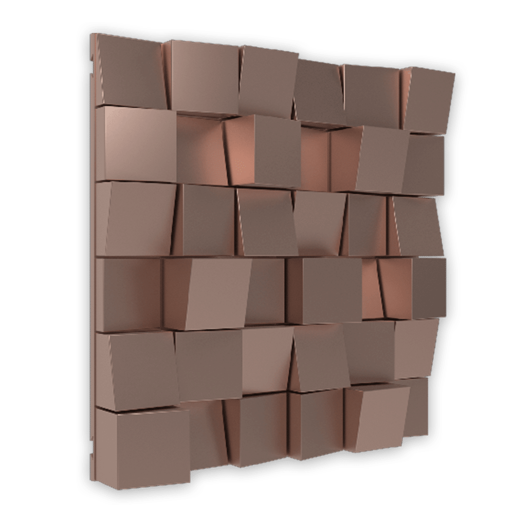 Vicoustic Multifuser Wood 36 MKII Metallic Copper – דיפיוזר אקוסטי בגימור מטאלי נחושת