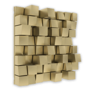 Vicoustic Multifuser Wood 64 MKII Metallic Gold – דיפיוזר אקוסטי בגימור זהב מטאלי
