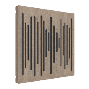 Vicoustic VicPattern Ultra Wavewood MKII Brown Oak – פאנל אקוסטי בגימור עץ אלון כהה