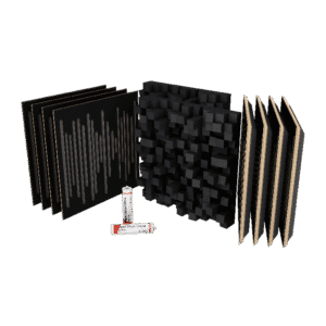 Vicoustic VicStudio Box Black – ערכת טיפול אקוסטי מלאה בגוון שחור