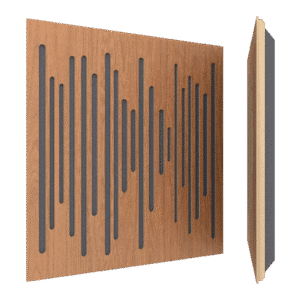 Vicoustic Wavewood Ultra Lite Locarno Cherry – פאנל אקוסטי בגימור עץ דובדבן