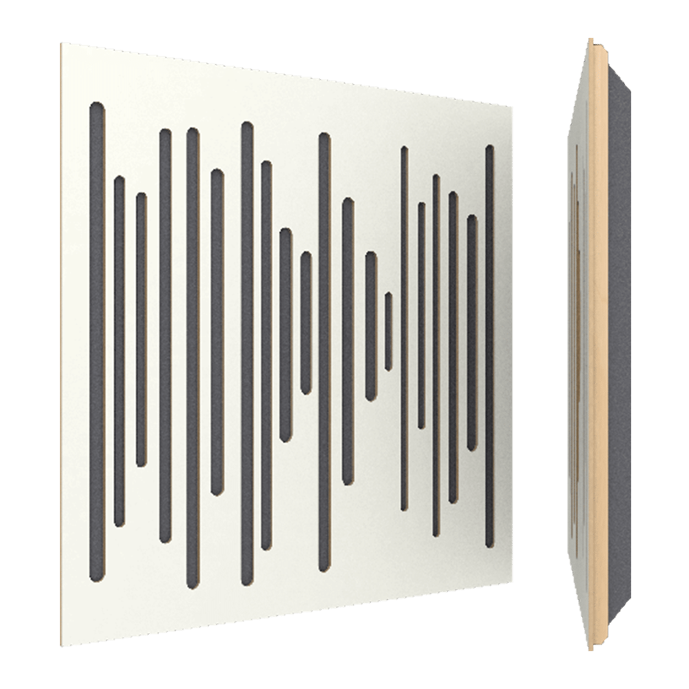Vicoustic Wavewood Ultra Lite White Matte – פאנל אקוסטי בגימור לבן מאט