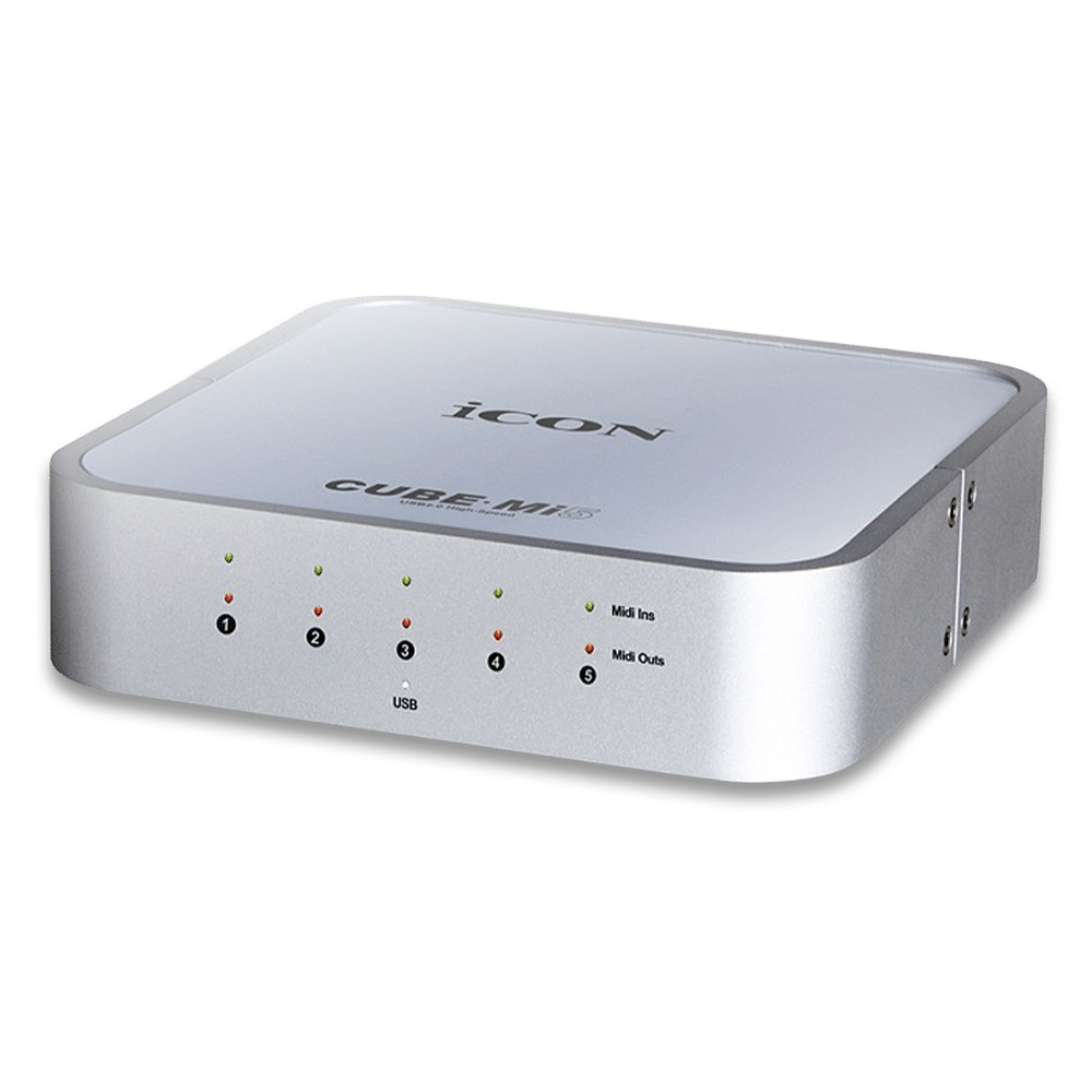 iCON CUBE Mi5 – ממשק MIDI עם 5 כניסות ו-5 יציאות