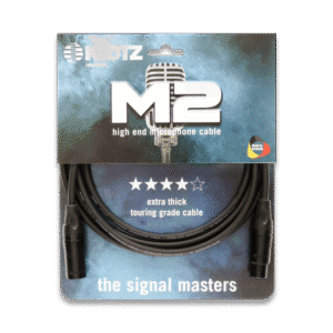 Klotz M2 XLR-XLR – כבל מאוזן מקצועי לאולפן ולהופעות
