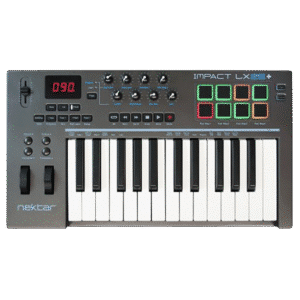 Nektar Impact LX25+ – מקלדת שליטה 25 קלידים עם פדים מוארים