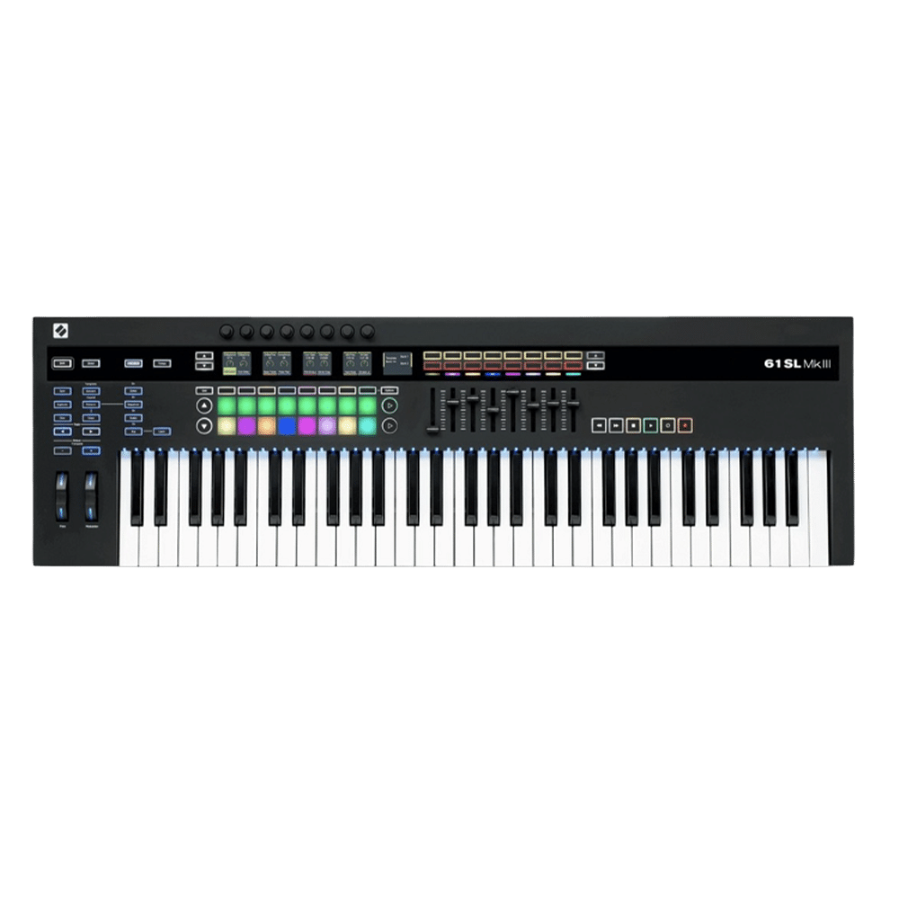 Novation SL61 MK3 – מקלדת שליטה 61 קלידים חצי־שקולים עם Aftertouch