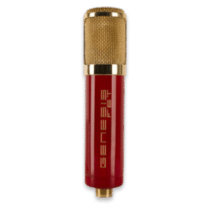 MXL Genesis FET – מיקרופון קונדנסר Large Diaphragm בצבע אדום שחור