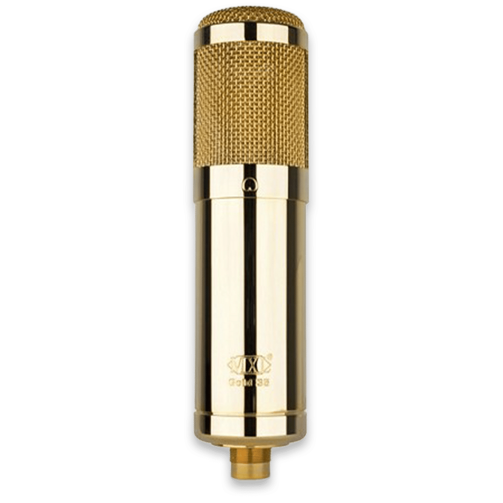 מיקרופון MXL GOLD 35 בגימור זהב מבריק