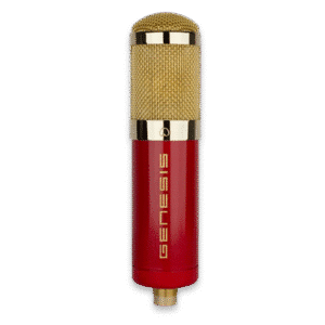 MXL Genesis – מיקרופון מנורה בצבע אדום־זהוב