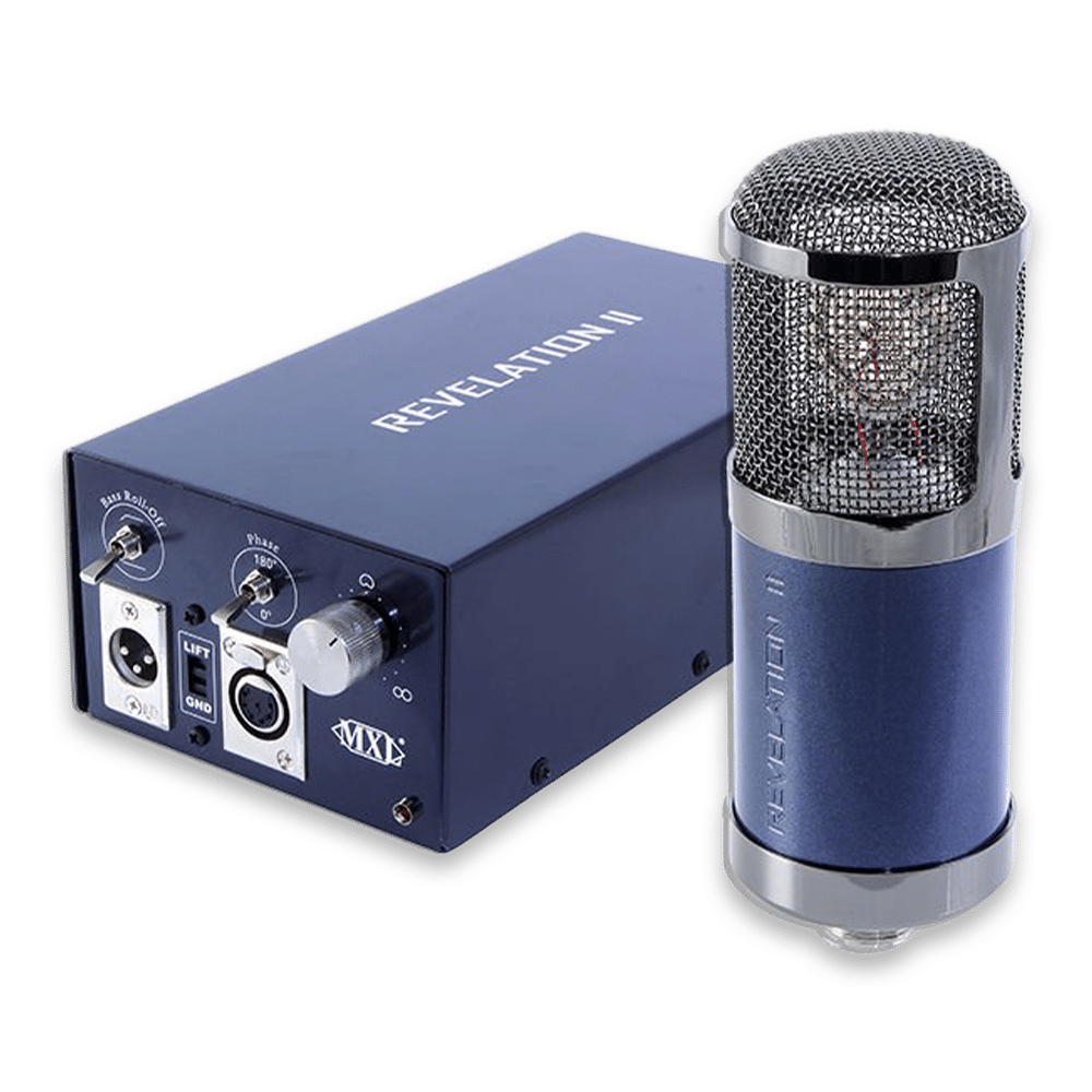 MXL Revelation II – מיקרופון מנורה מקצועי בצבע כהה