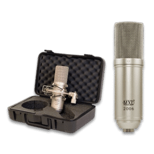 MXL 2006 – מיקרופון קונדנסר מקצועי לשירה וכלים אקוסטיים