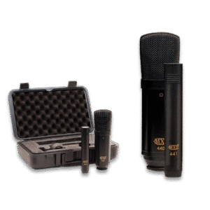 MXL 440/441 – סט מיקרופונים קונדנסר לאולפן עם שני סוגי קפסולות