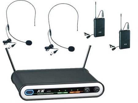 מיקרופון מדונה אלחוטי ICM IU-2070 עם מקלט