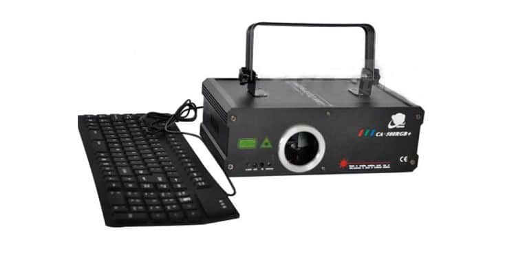 LZ LS-500RGB לייזר טקסט RGB מבט קדמי