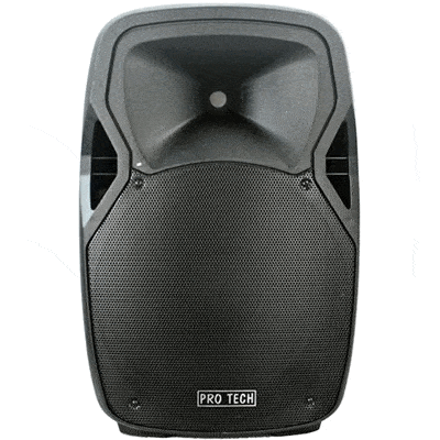 Protech PA-515 בידורית ניידת מבט קדמי