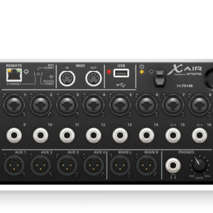 Behringer X AIR XR16 מיקסר דיגיטלי קומפקטי מבט קדמי